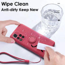 Luxury Liquid Silicone Magnetic Holder Stand Phone Case For XiaoMi 13T 14T 15 Redmi 13C 4G Note 12 13 14 Pro Plus 5G Back Cover