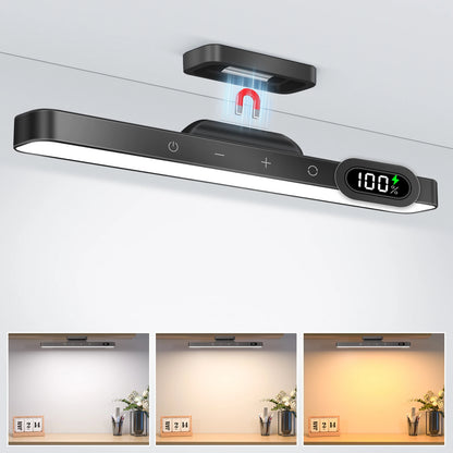 WILLED 5W Luz de espelho regulável 3 cores Luz de maquiagem ajustável com 2500mAh recarregável sob o armário para armário Mesa de cabeceira