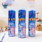 12pcs/30pcs Anime Pencil Lilo & Stitch Series Kids Stationery Pen School Supplies Cute Pencil Sharpener Toys Birthday Gifts