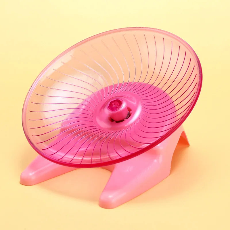 Small Pet Silent Running Practice Wheel Hamster Mouse Hedgehog Parrot Ideal Choice for Small Animals Quiet and Safe Choice