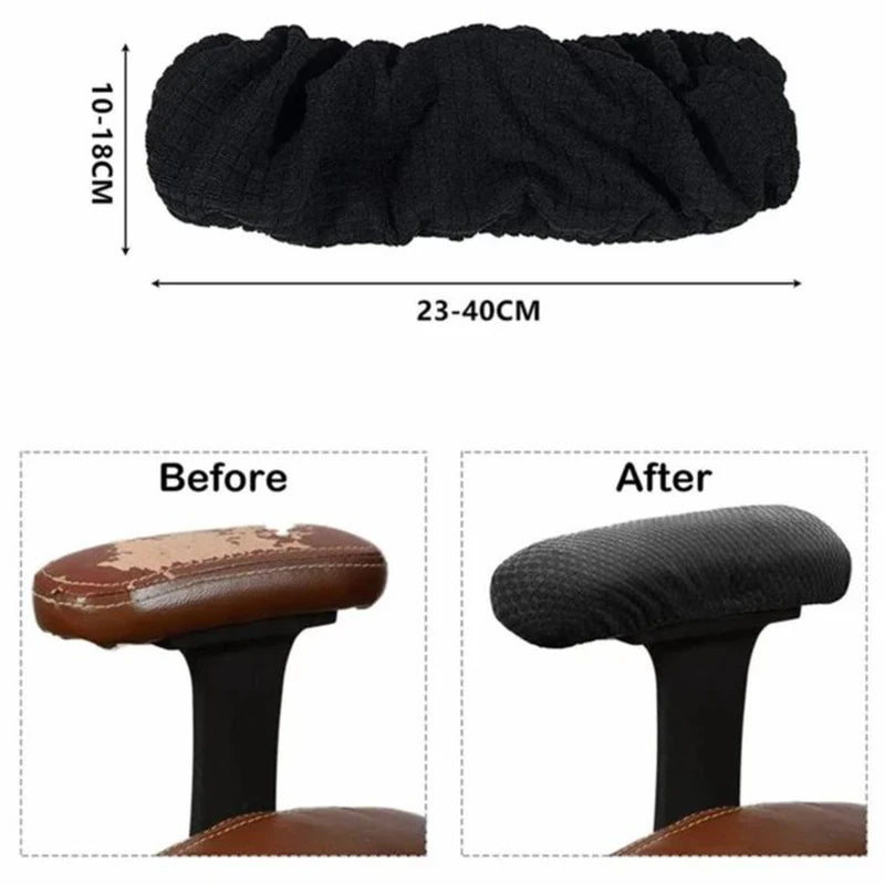 Waterproof for Office Home Stretch Chair Armrest Covers High Quality Computer Chair Elbow Arm Rest Protector Dustproof