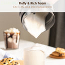 BioloMix Upgraded 5-in-1 LED Touch Screen Milk Frother for Lattes, Hot And Cold Foam Maker