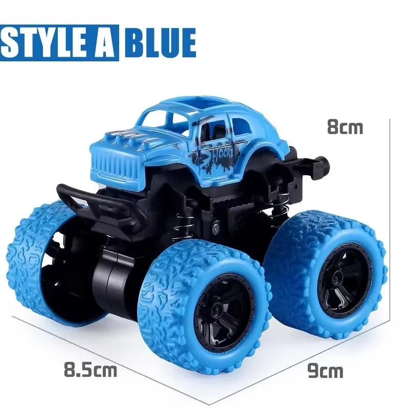 Hot Toys Car Monster Truck Four-wheel Drive Vehicle Stunt Dump Car Inertia Car Toy Dinosaur Pull Back Children Toy Boy Girl Gift