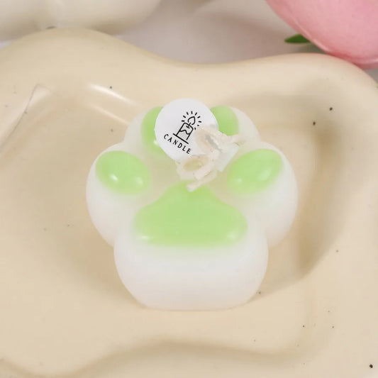 1pc/4pc Cat Paw Design Scented Candle ,For Birthday, Valentine's Day, Diy Home Decoration, party decoration, wedding souvenirs