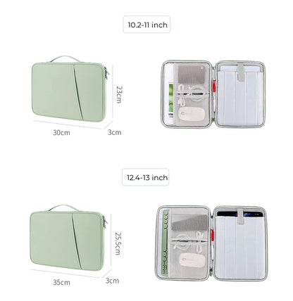 Sleeve Case For iPad 10th 9th Generation Pro 12 9 Shockproof Cover for Air 5/4 MiPad 5 Pro 11 12.4 Bag For Macbook Matepad 12.6