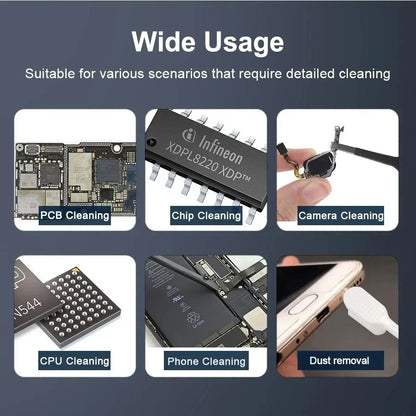 PBT Fibre Cleaning Polishing Motherboard IC Glue Removal Cleaning Brush For Circuit IC PCB BGA Phone Electric Repairing