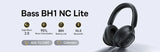 Fone de Ouvido Sem Fio Baseus EH10 NC ANC com Cancelamento de Ruído Híbrido Adaptativo de 45dB, Hi-Res LDAC, Bluetooth 6.0 e 80 Horas de Autonomia