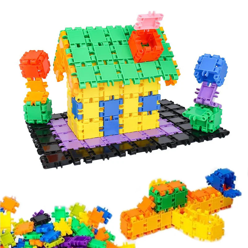 50-150pcs construction blocks Child toy Building blocks bausteine set Children toys Assembly toy Building blocks