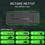 Consola de videojuegos M8, mando inalámbrico dual de 2,4 GHz, 4K, 10 000 juegos, 64 GB, retro, regalo de Navidad