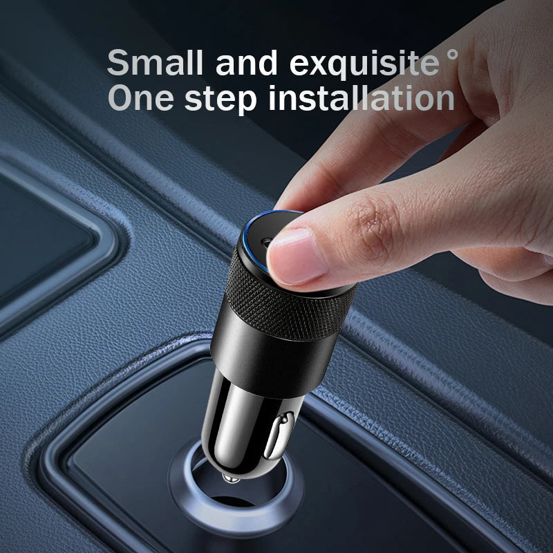 Mini USB C Car Charger 30W PD Phone Power Adapter For iPhone Xiaomi Samsung Fast Charging Cigarette Lighter Socket USB Charger