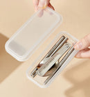 WORTHBUY 304 Stainless Steel Lunch Box With Lid Portable Fruit Salad Food Container Stackable Leak Proof Bento Box For Student