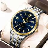 RUIGE Fashion Men's Watch Roman Scale Minimalist Men's Famous Watch Night Glow Waterproof Trendy Watch