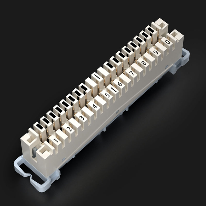 10 Pairs krone Article Telephone Module Spring Snaps into Wiring Module krone Article Voice Line Distribution Frame