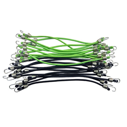 5/10PCS Luggage Strap Elastic Strap Fixed Elastic Cord Socket Fixed Small Hook 4mm Latex Mini Rope Camping Accessories