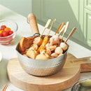 Stainless Steel Yukihira Pan Traditional Japanese Saucepan with Wooden Handle