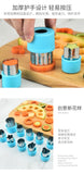 Star Heart Shape Vegetables Cutter Plastic Handle 3Pcs Portable Cook Tools Stainless Steel Fruit Cutting Die Kitchen Gadgets