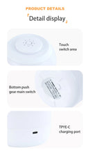 PZSUNLY LED Touch Lamp Night Light Table Lamp Bedside Lamp Bedroom Lamp with Touch Sensor Portable Desk Lamp Light for Kids Gift