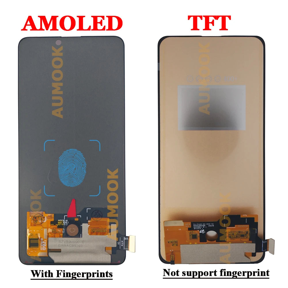6.53" AMOLED For Xiaomi MI 9T Pro/MI 9T LCD Display Touch Screen Digitizer Assembly With Frame for Xiaomi Redmi K20 Pro /K20 LCD