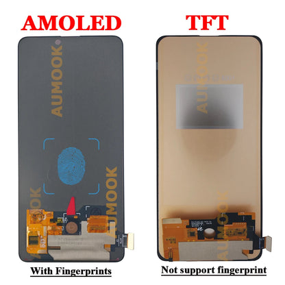 6.53" AMOLED For Xiaomi MI 9T Pro/MI 9T LCD Display Touch Screen Digitizer Assembly With Frame for Xiaomi Redmi K20 Pro /K20 LCD