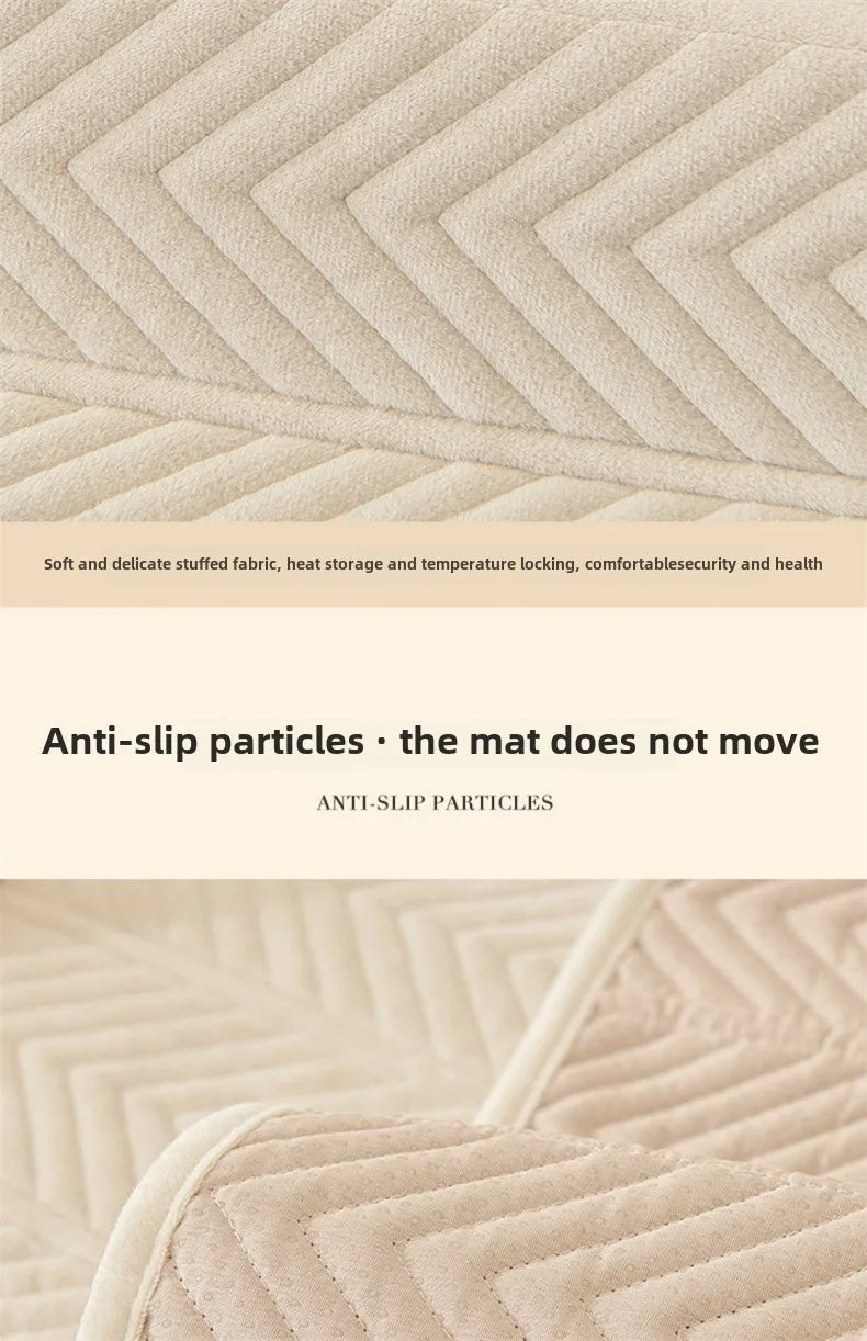 1PC Velvet Thicken Sofa Seat Cover Nordic Universal Sofa Cushion Slipcover Anti-slip L Corner Couch Towel Mat for Living Room