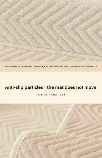 1PC Velvet Thicken Sofa Seat Cover Nordic Universal Sofa Cushion Slipcover Anti-slip L Corner Couch Towel Mat for Living Room