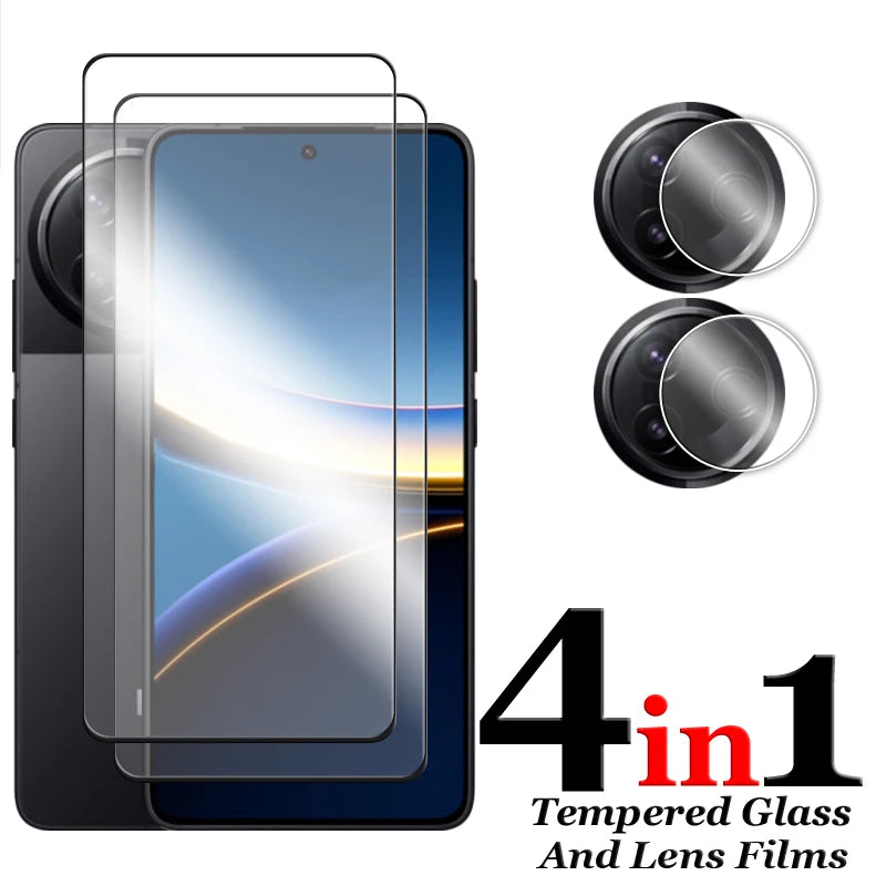 For POCO F7 Ultra Glass For Poco F7 Pro Tempered Glass 2.5D Full Cover Glue HD Screen Protector For Poco F7 Pro Ultra Lens Film