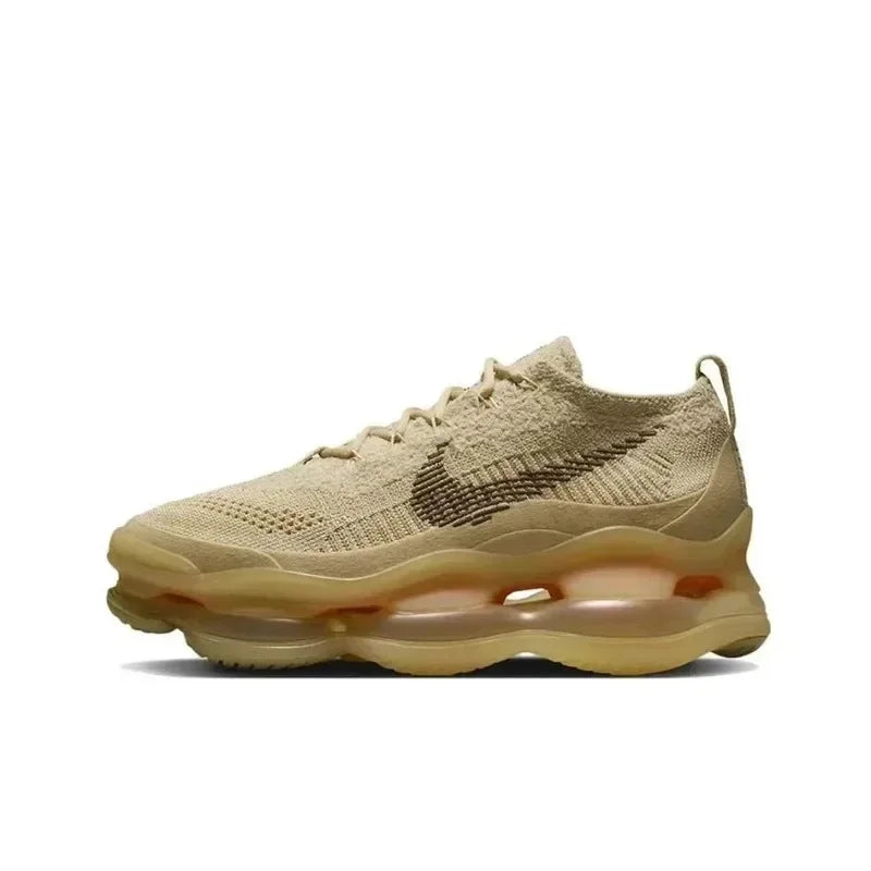 Nike Air Max Scorpion FK Low Top Casual Running Shoes Comfortable Shock Absorption Men's and Women's Black Sneakers