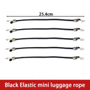 5/10PCS Luggage Strap Elastic Strap Fixed Elastic Cord Socket Fixed Small Hook 4mm Latex Mini Rope Camping Accessories