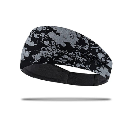 1pc Running Sweat Absorbing Sports Hair Band Yoga Breathable Antiperspirant Band Men's and Women's Basketball Hair Band