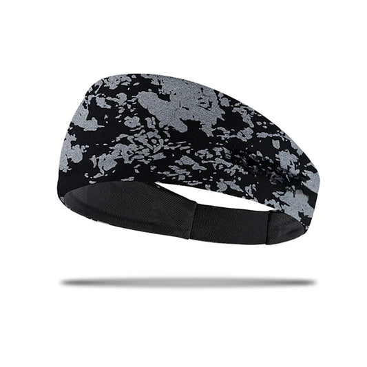 1pc Running Sweat Absorbing Sports Hair Band Yoga Breathable Antiperspirant Band Men's and Women's Basketball Hair Band
