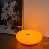 Bauhaus table lamp USB plug bedroom bedside lamp living room dining room decoration donut ambient light (Not glass)