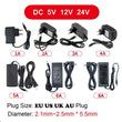 Switching Power Supply Lighting Transformer AC 110V~220V To DC 5V 12V 24V LED Power Adapter 1A 2A 3A 4A 5A 6A 8A 10A For Camera