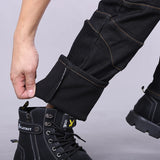 Motorcycle Riding Jeans Men Outdoor Moto Jeans Protective Knee Hip Pads Motocross Pants Touring Anti-Drop Pants Protective Gear