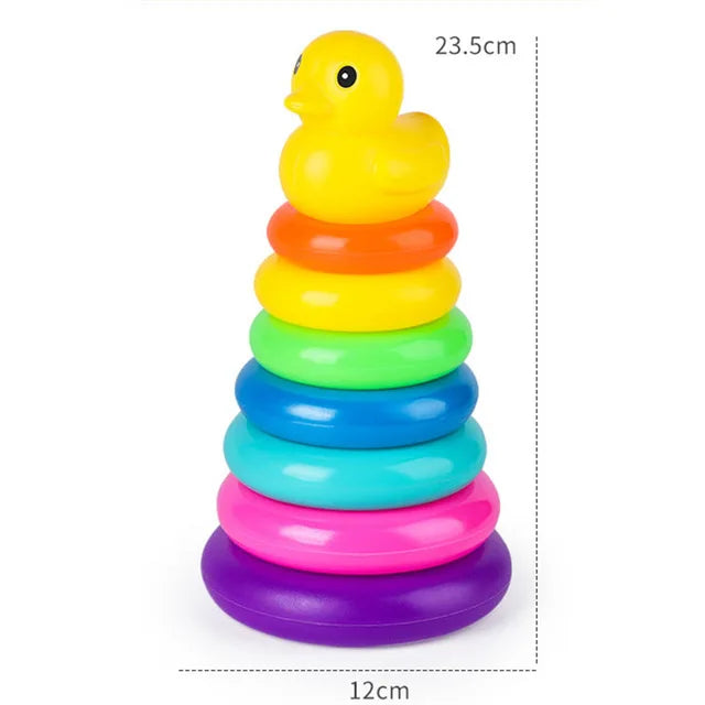 Montessori Baby Rolling Ball Tower Toy, Educational Games for Babies, Stacking Track, Developmental Toys, 1 2 3 Years Old 