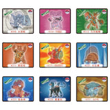 100/160pcs Pokemon Tazos 1st/2nd Generation Strokes Box 3D Round Square Collection Cards Album Trainer Pogs Cheetos Chipitaps