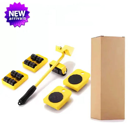 New Heavy Duty Furniture Lifter Roller Wheel Bar Moving Device Lifting Helper Furniture Transport Tool 