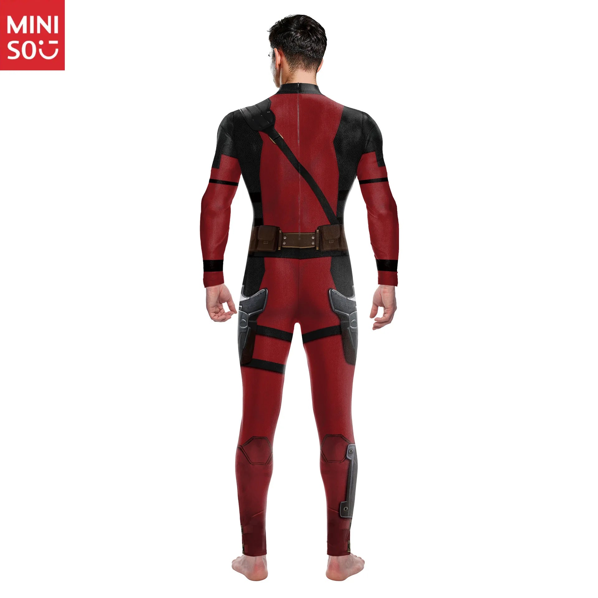Halloween Adult Show Costume Marvel Costumes Deadpool Wolverine Cosplay Costumes Slim Jumpsuit