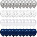 Confetti Latex Balloon for Party Decorations, Blue, Pink, Gold, Birthday, Baby Shower, Wedding, 12in, 40pcs per set 