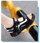 Kids Boys Trendy Camouflage Platform Strap Sandals Lightweight Soft Sole Non-slip Girls Children For Summer Outdoor Beach Shoe