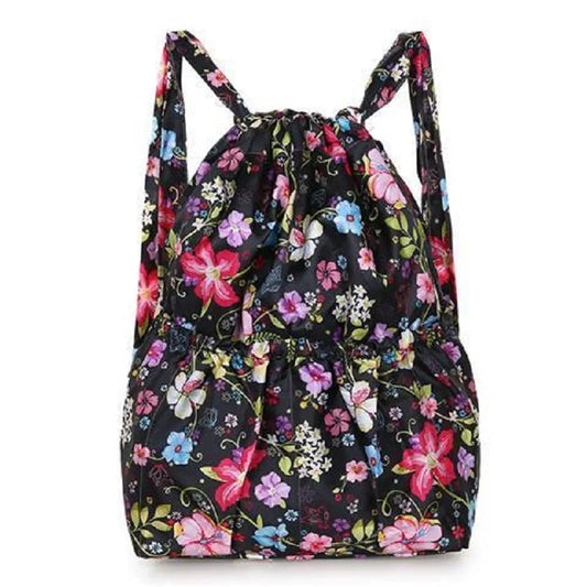 Nylon Bundle Pocket Backpack Women's Outdoor Sports Bag Mommy Large Capacity Backpack