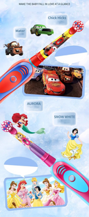 Oral B Electric Toothbrush Soft Bristle Protect Gum for Kid Waterproof Timer Teeth Brush with Extra Supplement Brush Head Refill