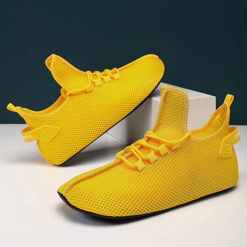 MAEDEF Mens Casual Shoes High Quality Lightweight Running Shoes Man Sneakers Lace Up Flats Shoes Male Outdoor Sports Tennis Shoe