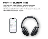 UGREEN HiTune Max5 Hybrid Active Noise Cancelling Earphone Wireless Over Ear Bluetooth Headphones 90H Playtime Hi-Res Audio LDAC