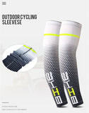 1 Pair Unisex Cycling Running Sports Sleeve Arm Cooling Sleeves UV Sun Protection Cuff Cover Protective Elastic Arm Sleeves New
