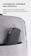 HOTO Smart Laser Measure Pro LED Display Intelligent Digital Laser Tape Measuring Tool Rechargeable Laser Ruler Rangefinder