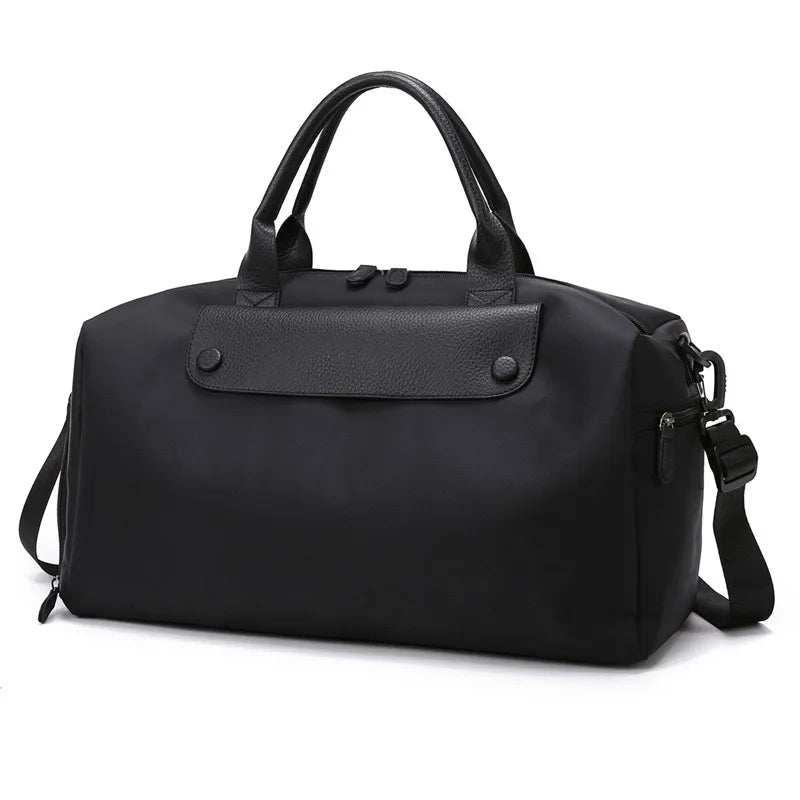 Customizable Name Crossbody Sports and Fitness Bag Oxford Cloth Women's Bag Luggage Bag Lightweight Short Distance Travel Bag