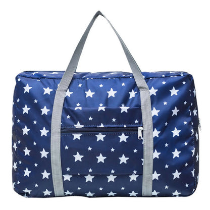 Foldable Travel Duffel Bag Portable Weekender Overnight Carry on Bag for Waterproof Luggage Organizer Floral Print Travel Tote