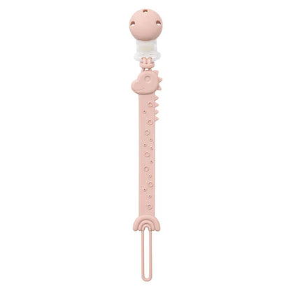 Titular chupeta de silicone para bebê menino e menina 3 meses +, acessórios com bpa livre, design de uma peça