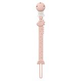 Portachupetes de silicona para bebés de 3 meses o más, sin BPA, diseño de una sola pieza. 