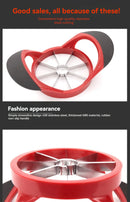 Stainless Steel Fruit Corer Fruit Cutter Apple Slicer Divider Plastic Handle Household Corer Cutting Fruit Tool